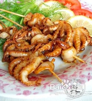 章鱼最解馋的一种做法-辣烤章鱼串