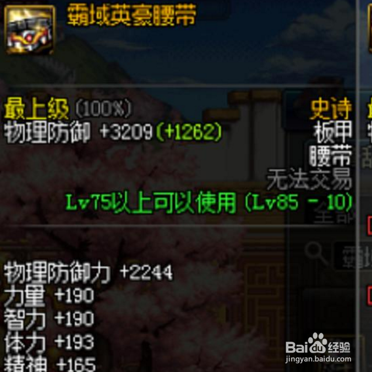 DNF里的减伤套可以在团本里使用吗如何搭配