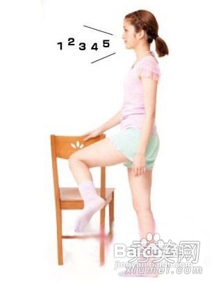 简单椅子瘦腿操，告别粗腿烦恼
