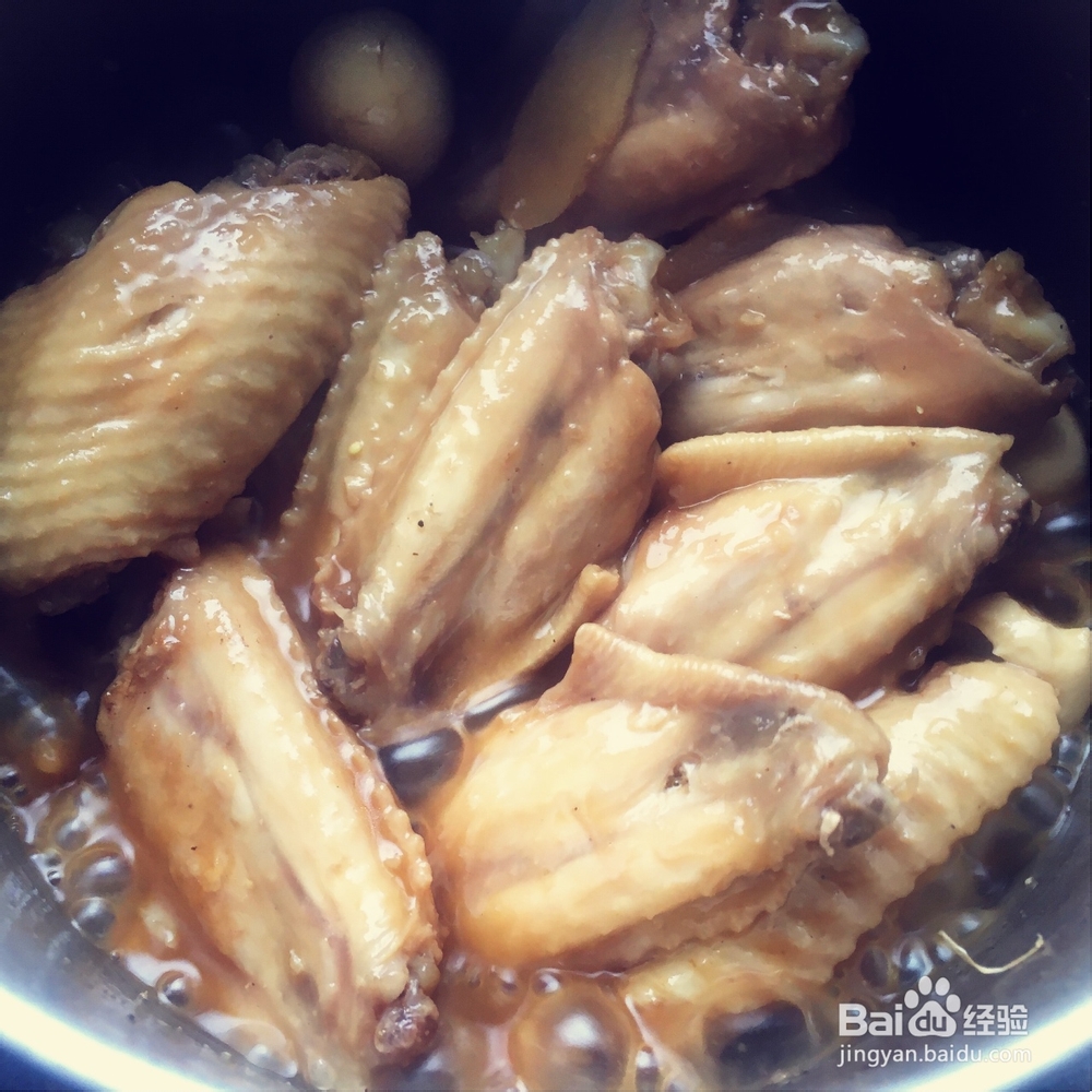 教你简单的做鹌鹑蛋卤水鸡翅!