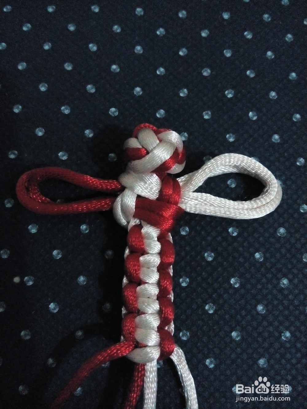 怎么编中国结中的蜻蜓结