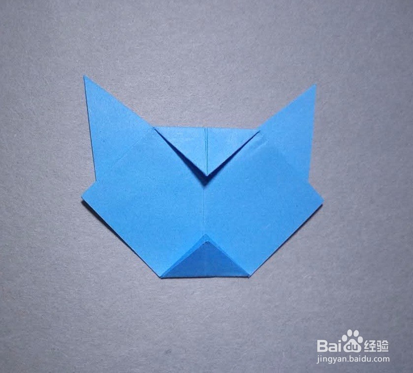 怎么用纸折小狗头