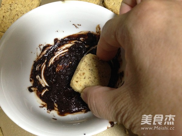 杏仁巧克力夹心酥