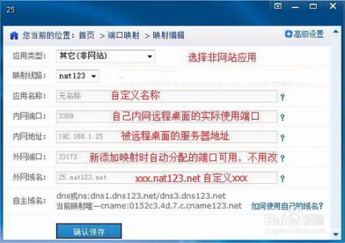 内网ip映射到外网
