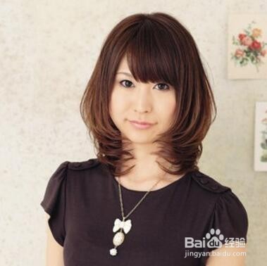 日系流行动感微卷发 不做呆板女