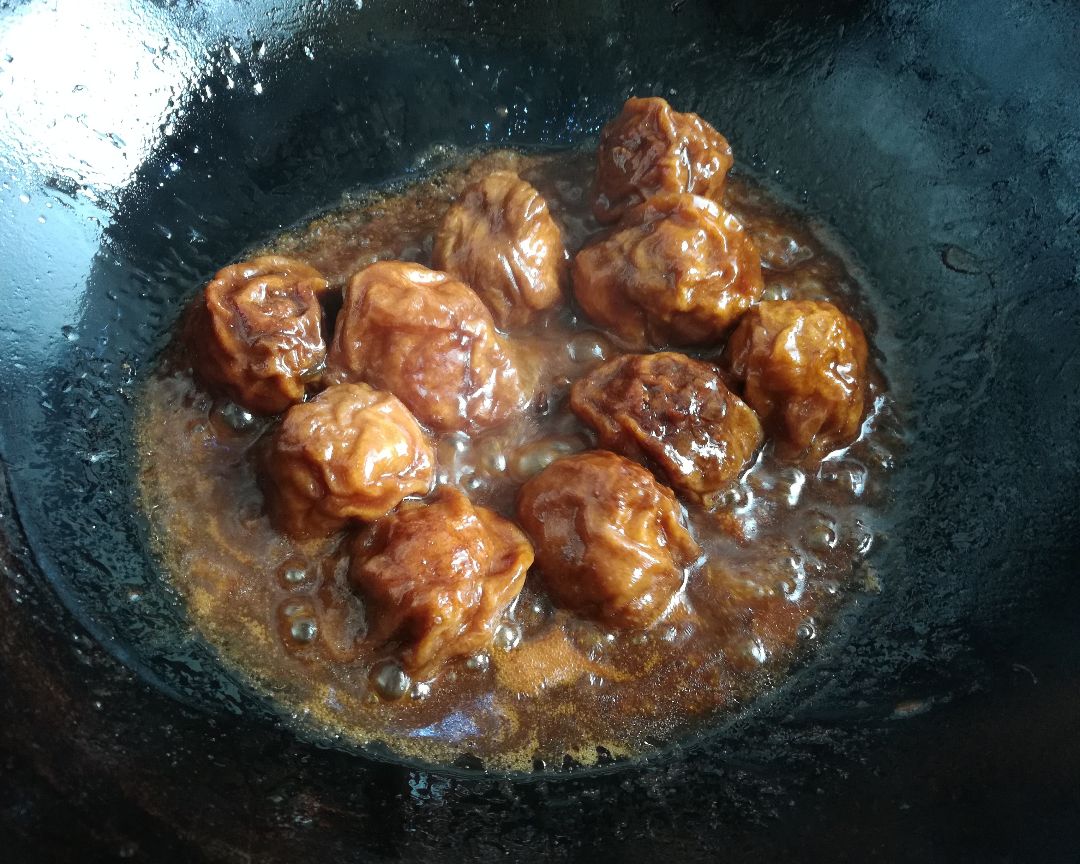 学会做红烧油面筋塞肉还会怕孩子挑食？