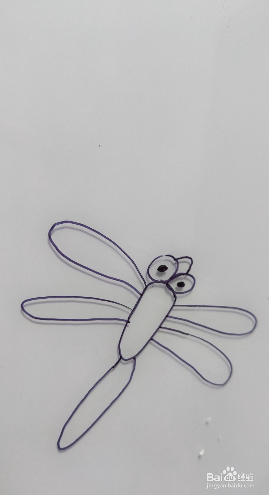 简笔画——怎么画简笔画蜻蜓