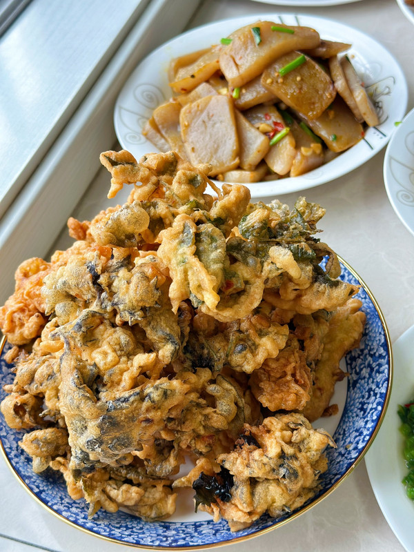 炸紫苏叶花椒叶