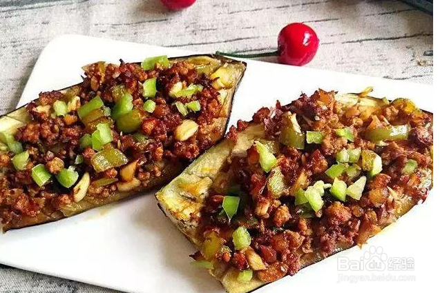 怎么做蒜蓉肉沫烤茄子