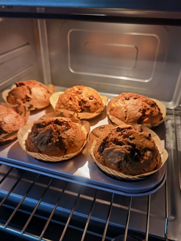 超级好吃红糖核桃巧克力香蕉玛芬蛋糕