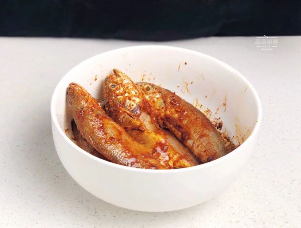 空气炸锅烤小黄鱼