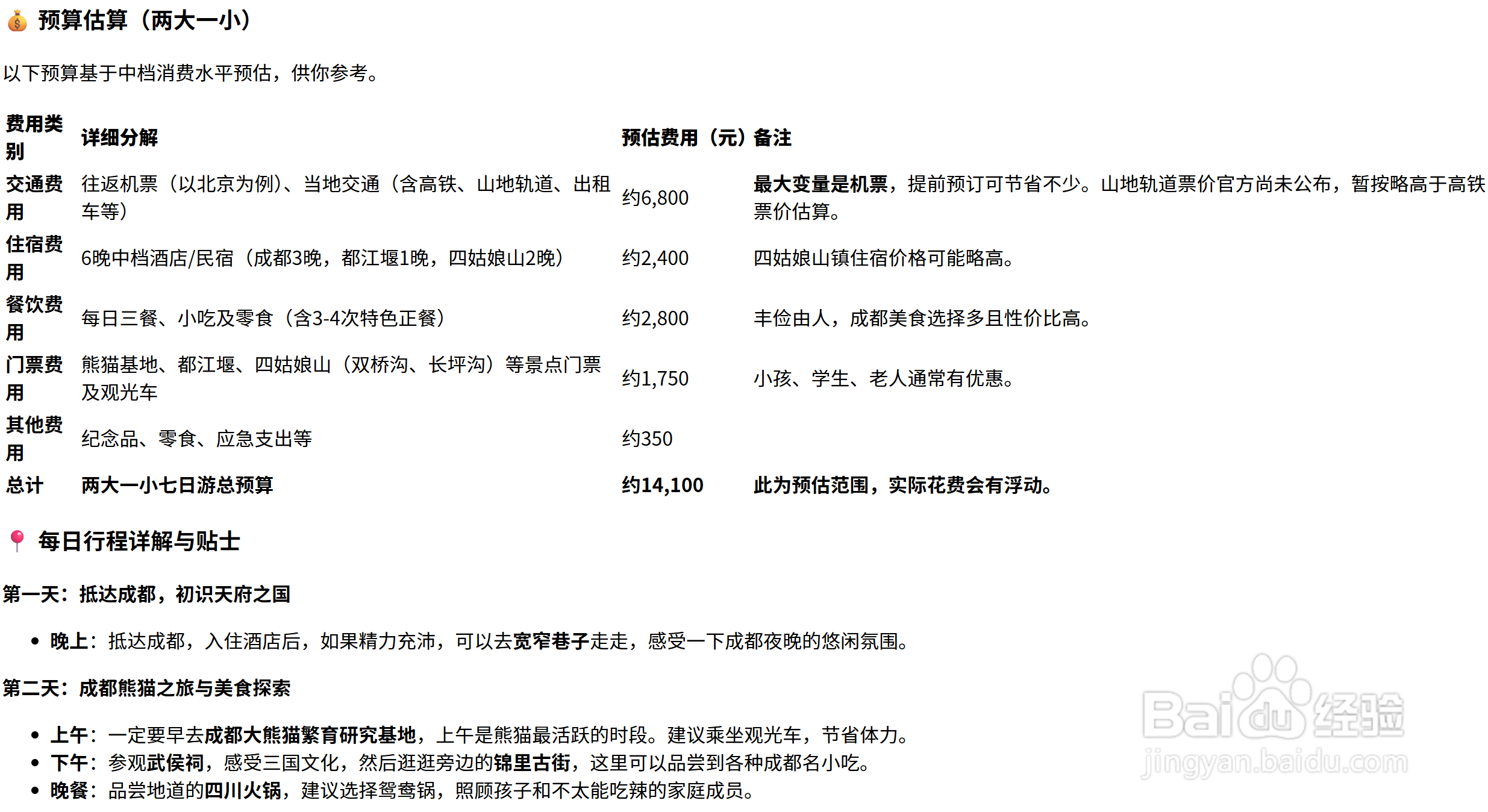 用DeepSeek制定旅游计划