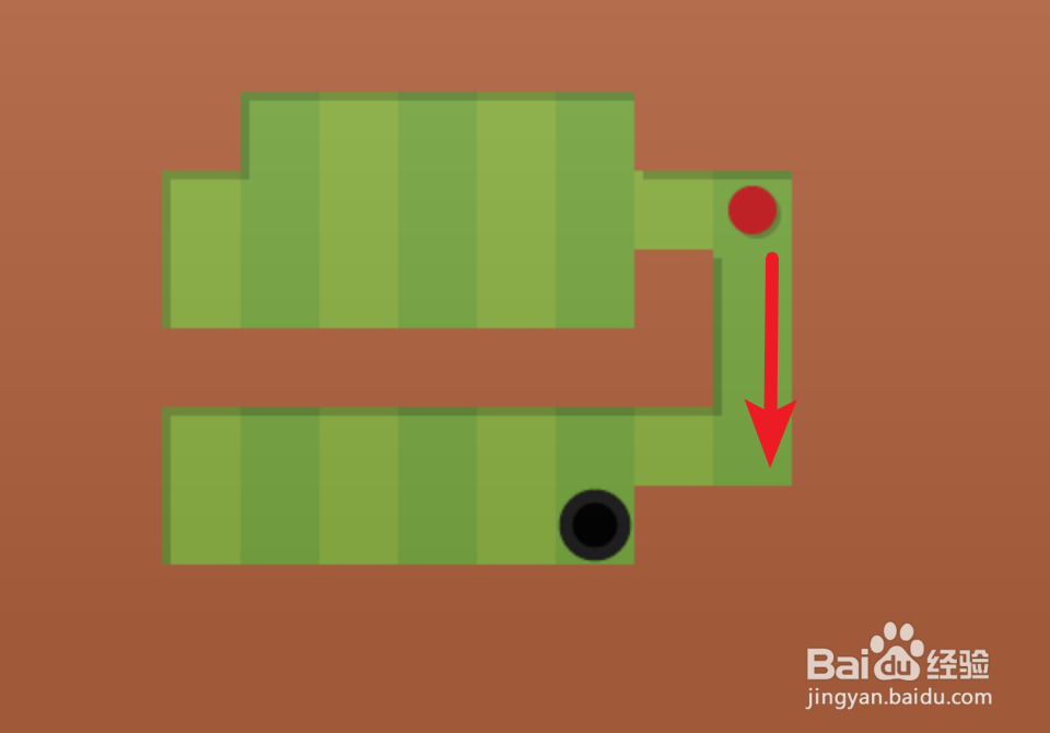 休闲游戏，红球进黑洞是怎么玩的？