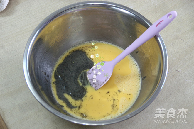 黑芝麻日式棉花蛋糕