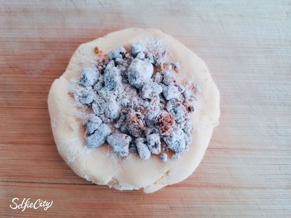 南瓜糯米红糖小饼