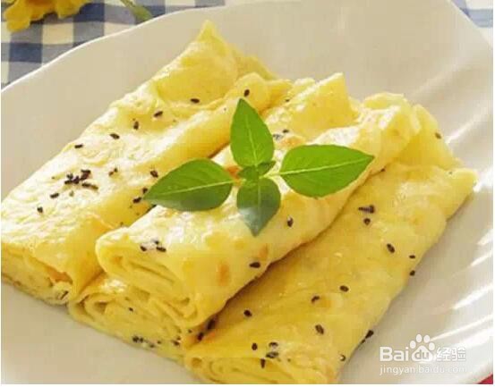 美味可口鸡蛋饼的家常做法