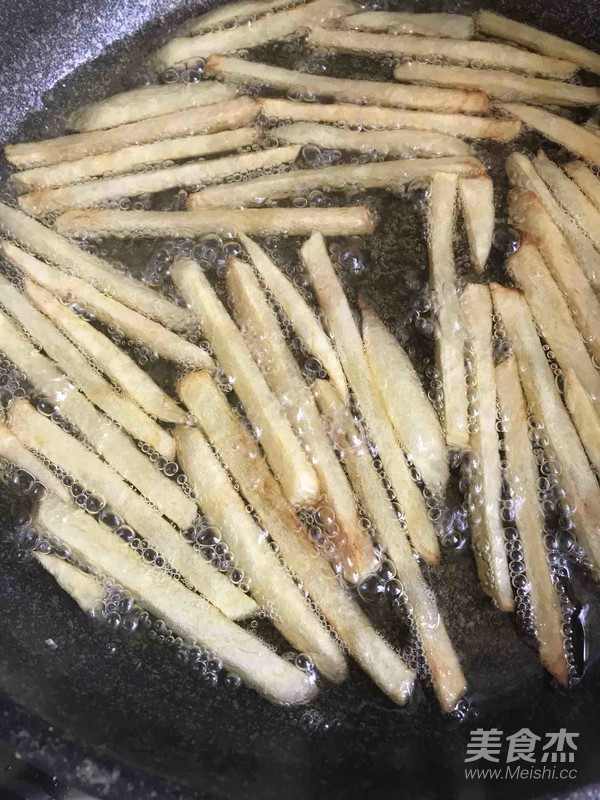 自制薯条的做法