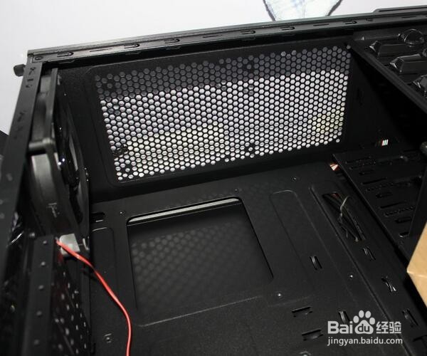 电脑机箱怎么走背线