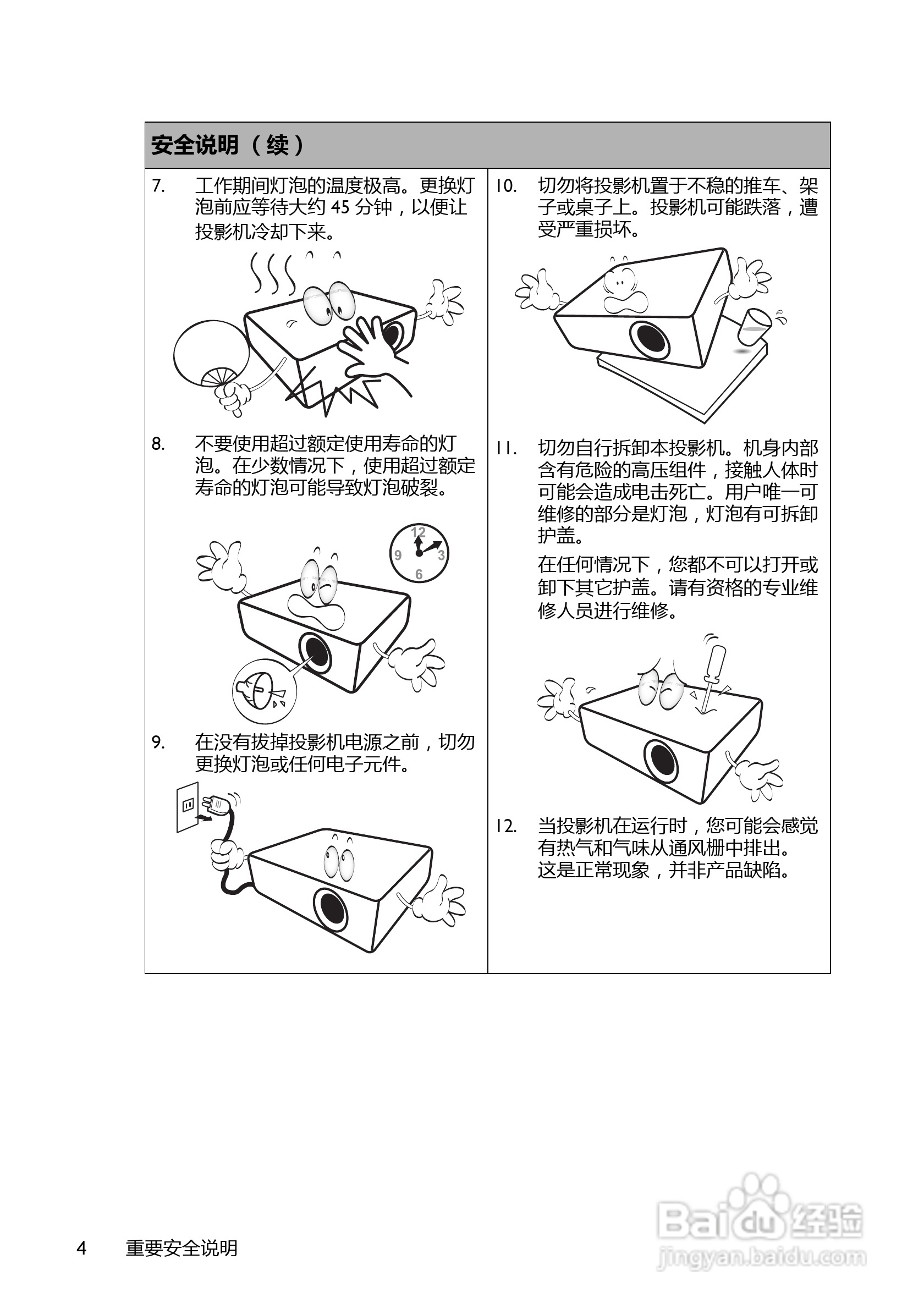 明基BenQ MX716投影机使用说明书:[1]