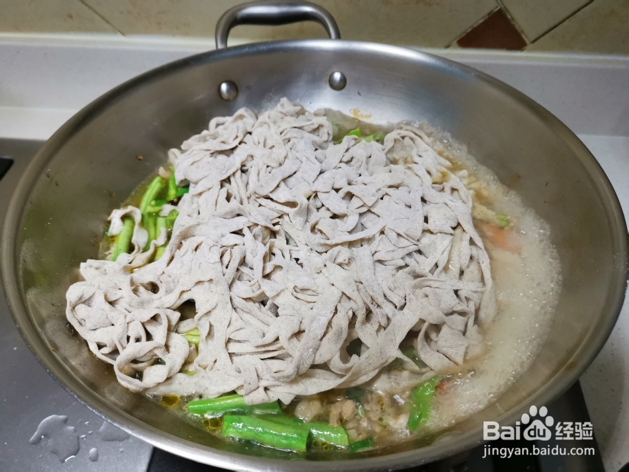 新手易做的豆角面