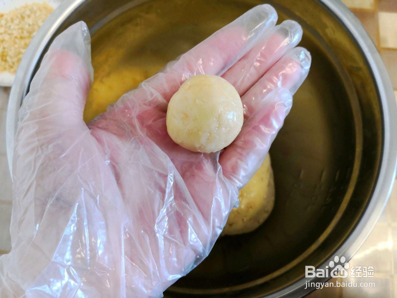酥酥脆脆的花生酥饼的做法