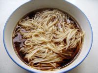美味酱油面的制作