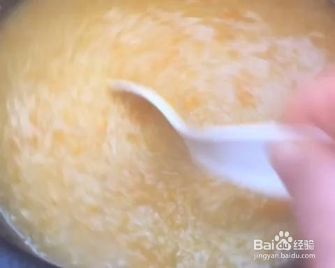 鸡汁海参小米粥的做法