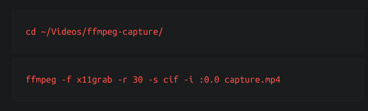 如何用ffmpeg录制桌面和摄像头