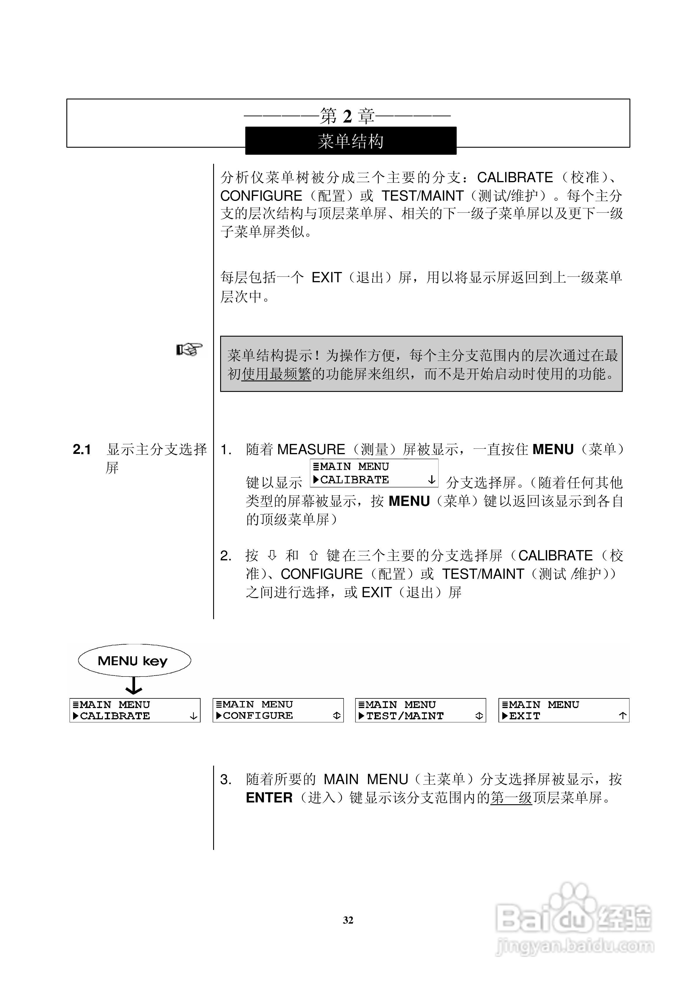 HACH P33 型 pH/ORP分析仪仪器操作手册:[4]