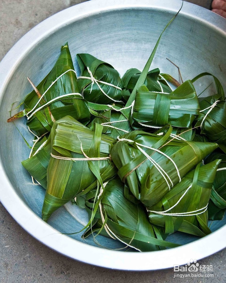 三角粽的简单做法