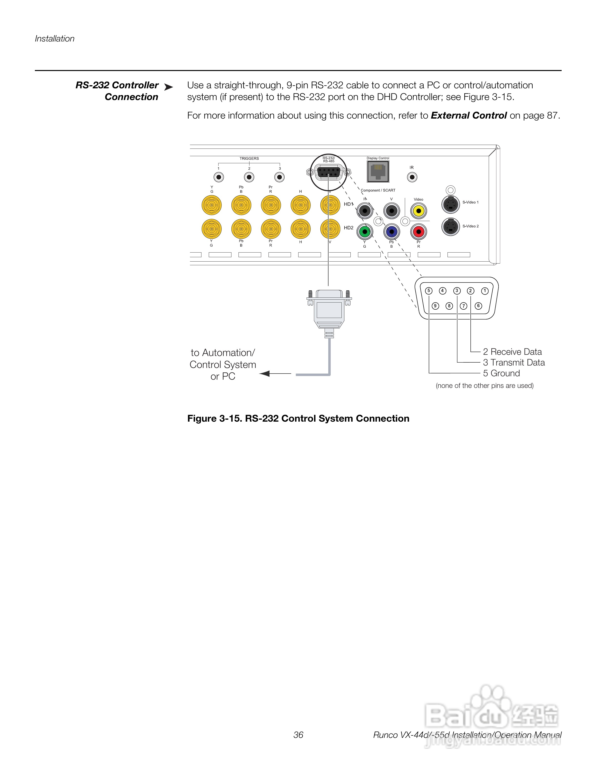Runco VX-55d投影机使用说明书:[6]