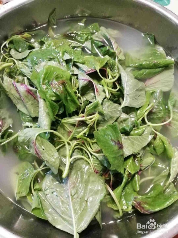 教你做上汤苋菜