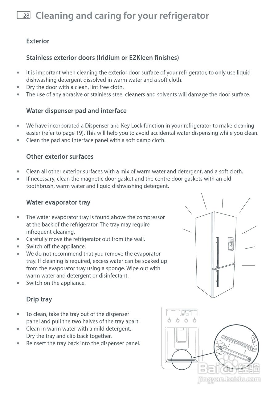 斐雪派克E522BRXFDU2冰箱说明书:[3]