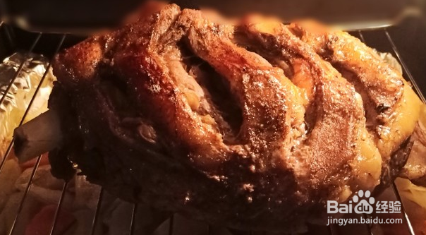 烤羊腿的制作方法