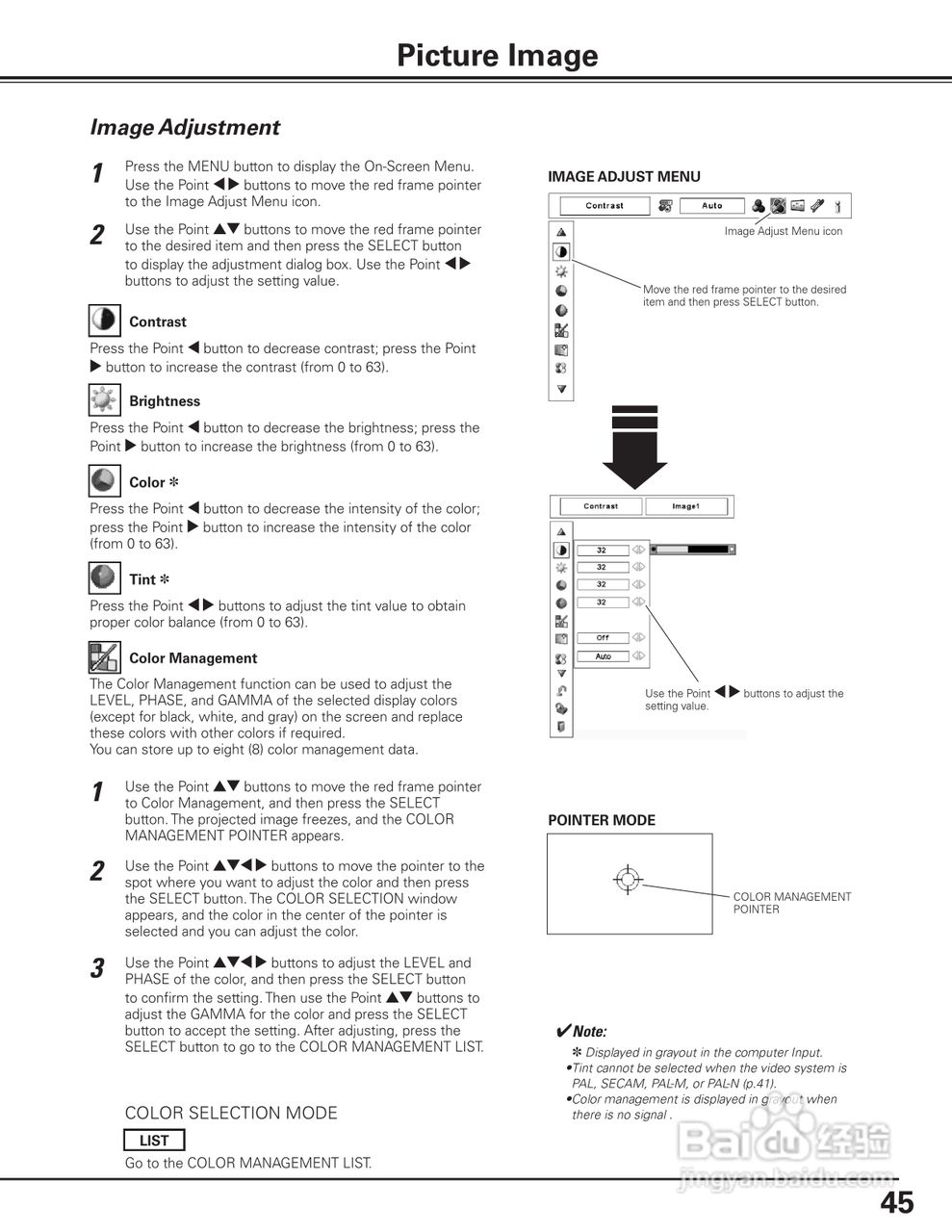 三洋PLC-XF1000投影机使用说明书:[5]