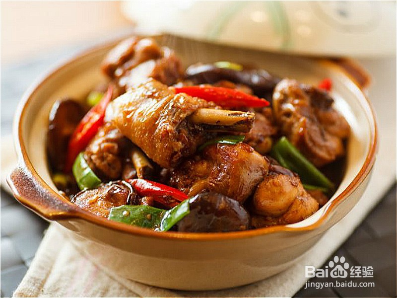 怎样做出家常菜系列之香菇烧鸡