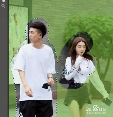 如何P掉照片中多余的人物