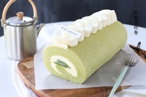 椰子斑斓蛋糕卷的做法