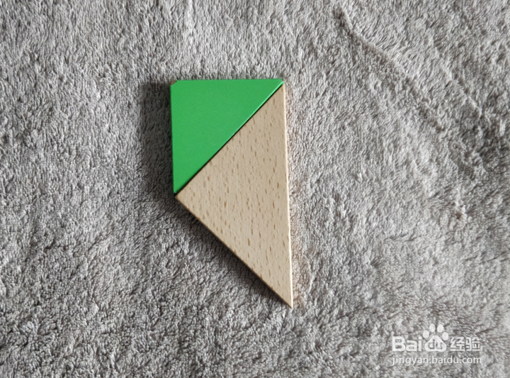 非洲草原上低头的鸟儿用七巧板怎么拼？