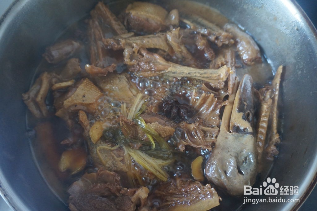 栗子烧板鸭的做法