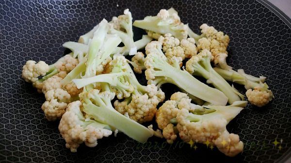 葱椒素肉脆花菜