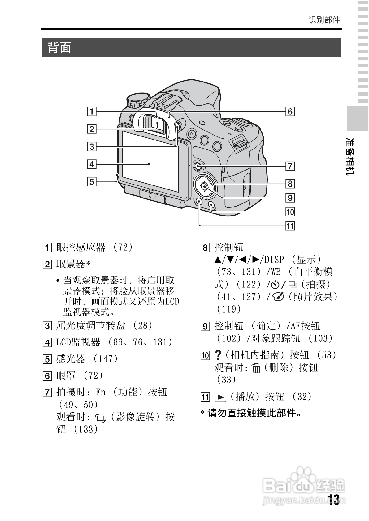 索尼SLT-A65数码摄像机使用说明书:[2]