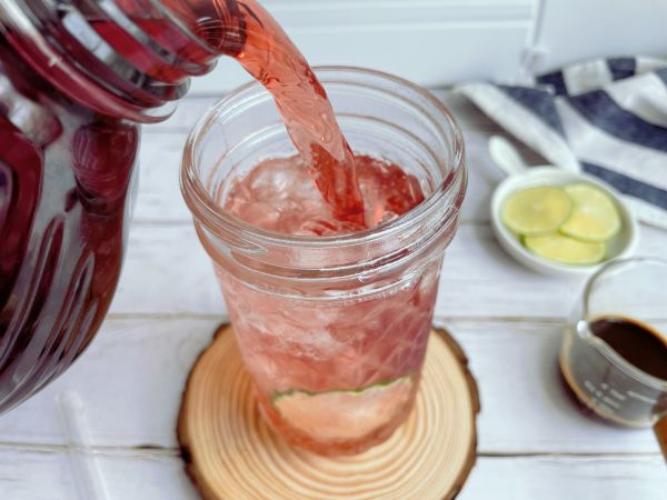 蔓越莓气泡咖啡