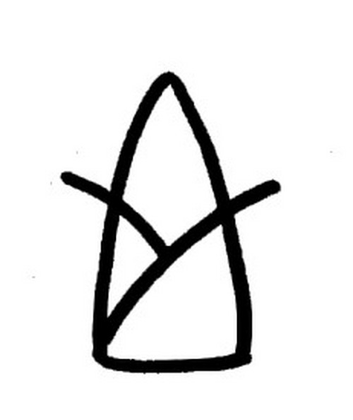 如何快速画一颗笋