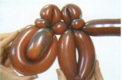 魔法气球造型系列之气球卡通公仔大力水手（上）