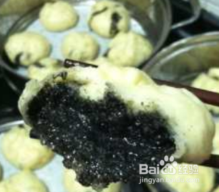 芝麻包怎样做才流沙