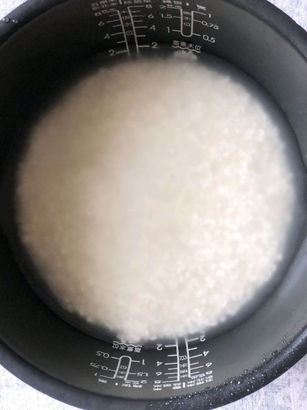 春笋酱肉青豆饭