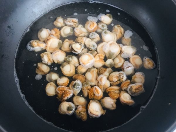 青椒爆炒扇贝肉