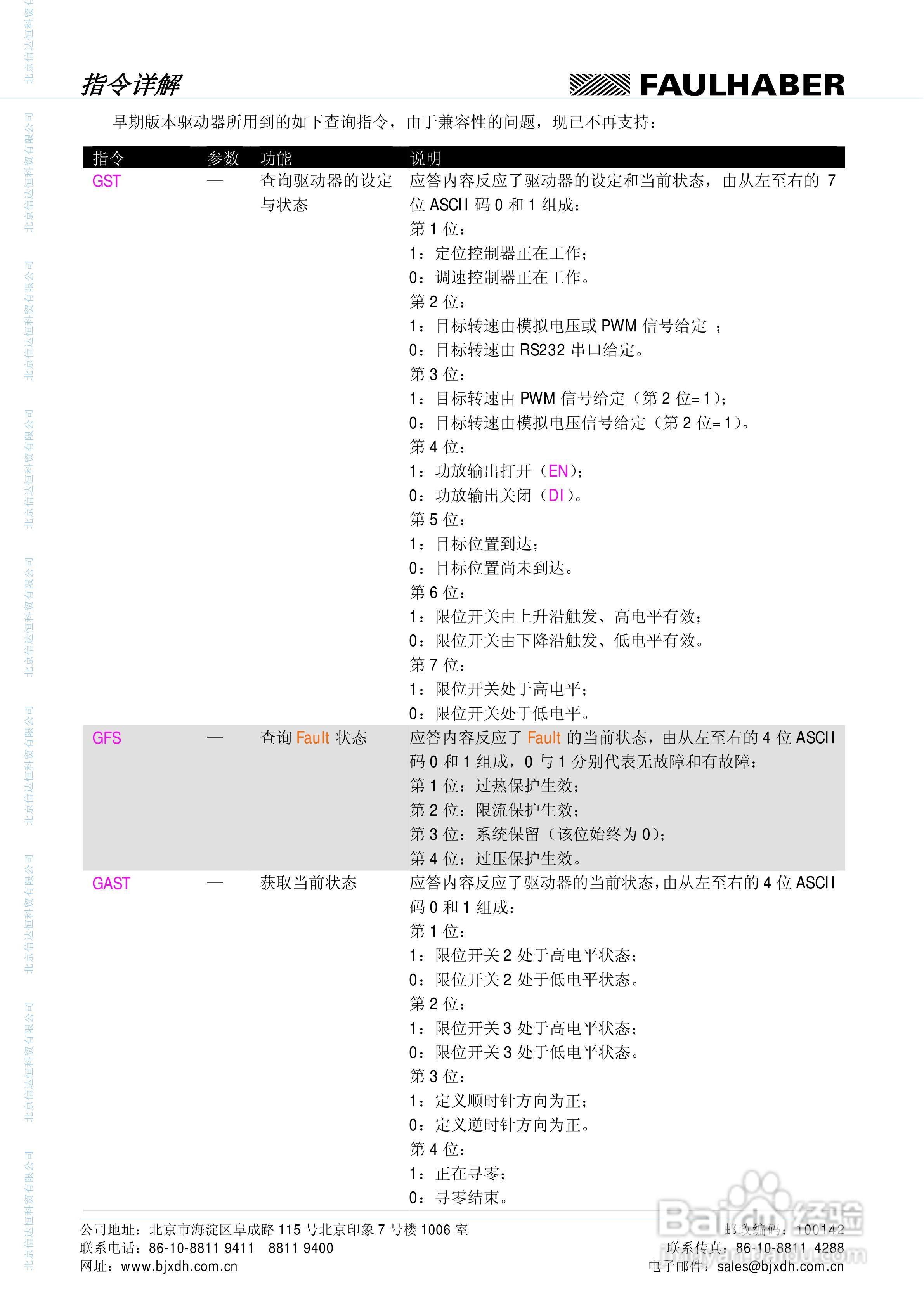 FAULHABER伺服控制单元3564K024B CS运动控制器MCBL :[5]