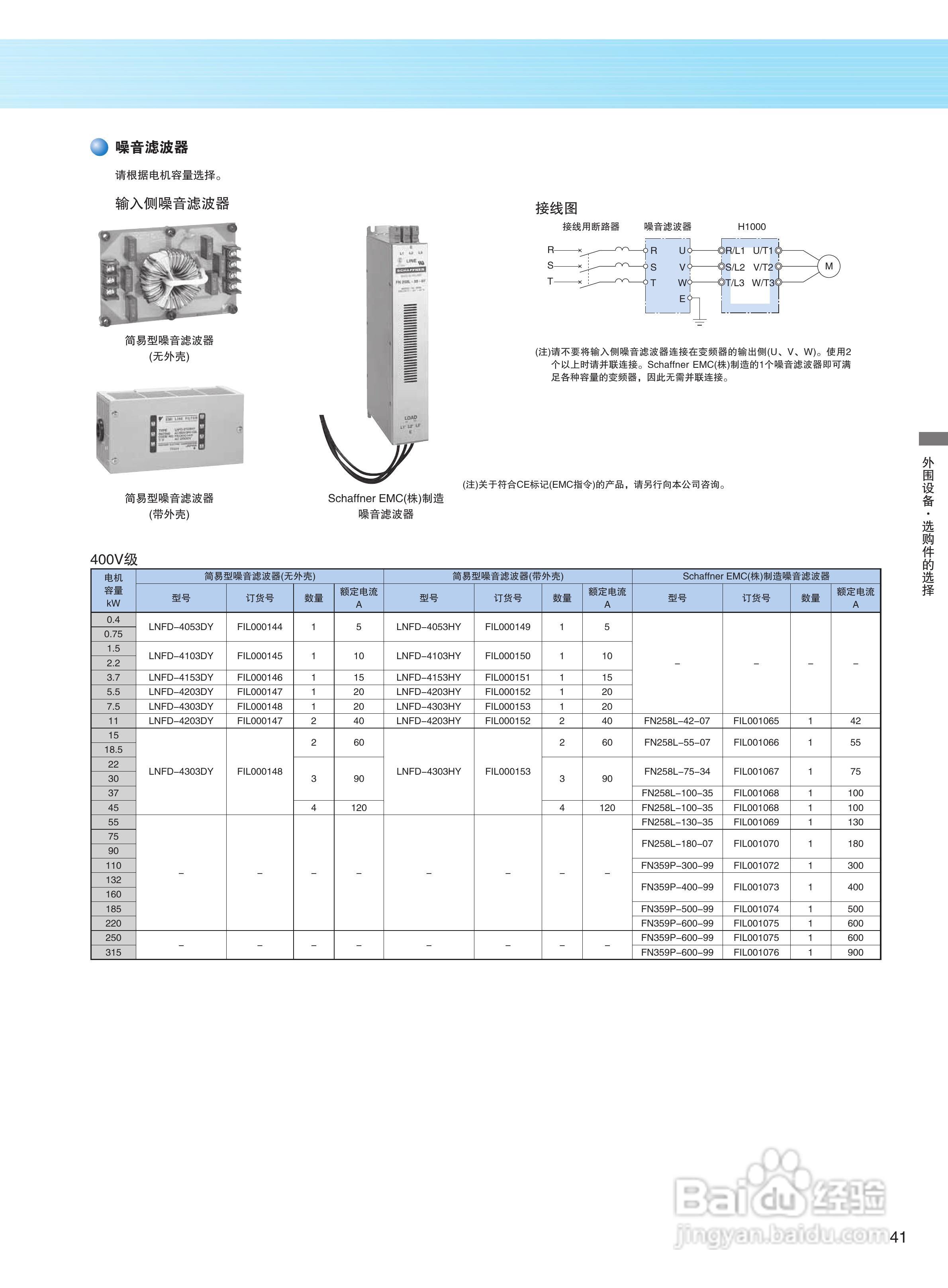 YASKAWA H1000 安川总负载高性能变频器说明书:[5]